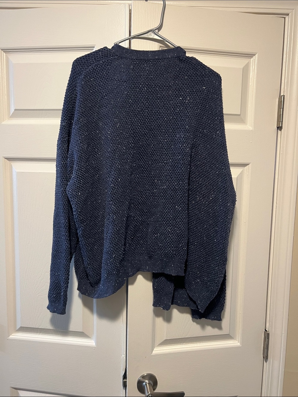 Universal Thread Navy Textured Knit Cardigan